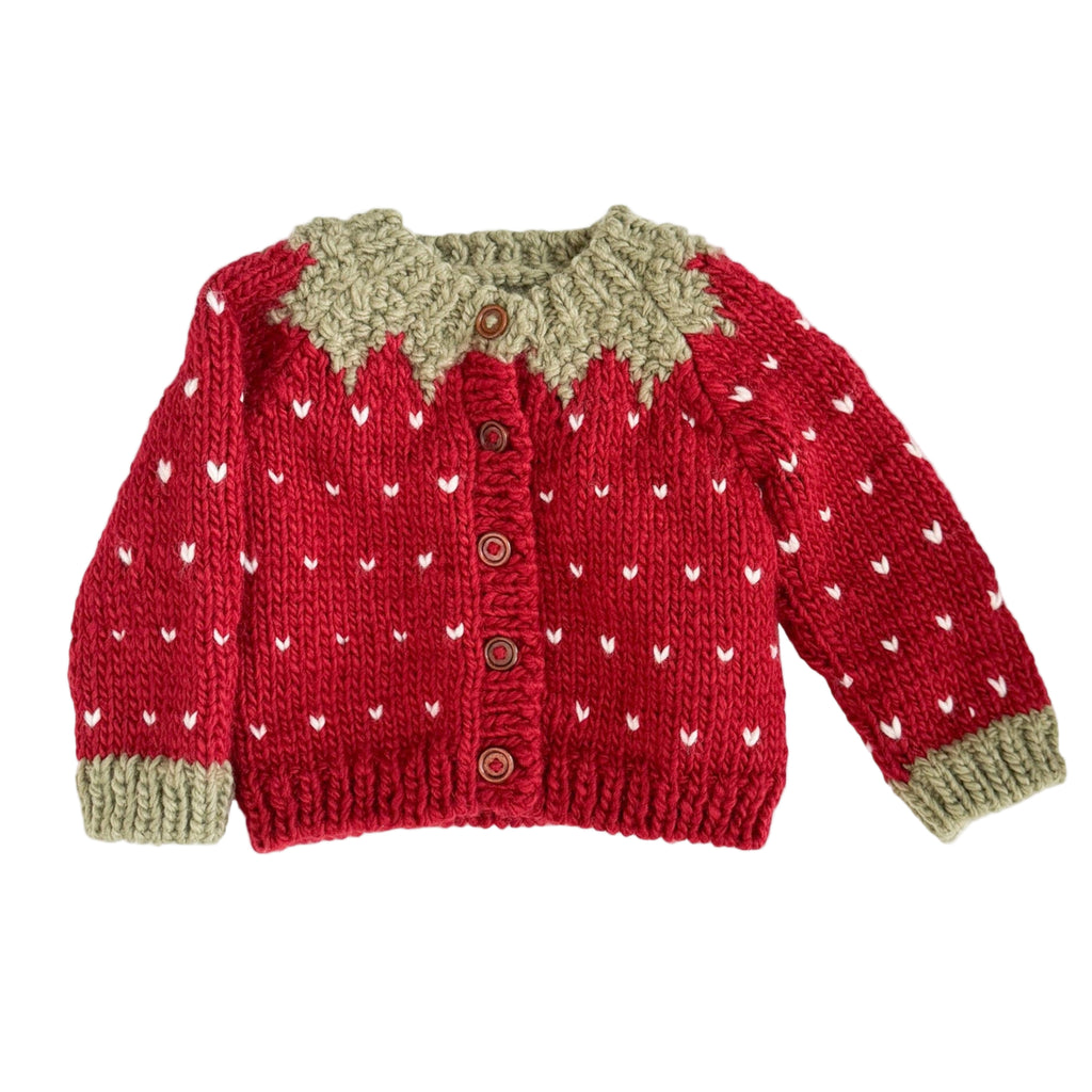 Strawberry Cardigan