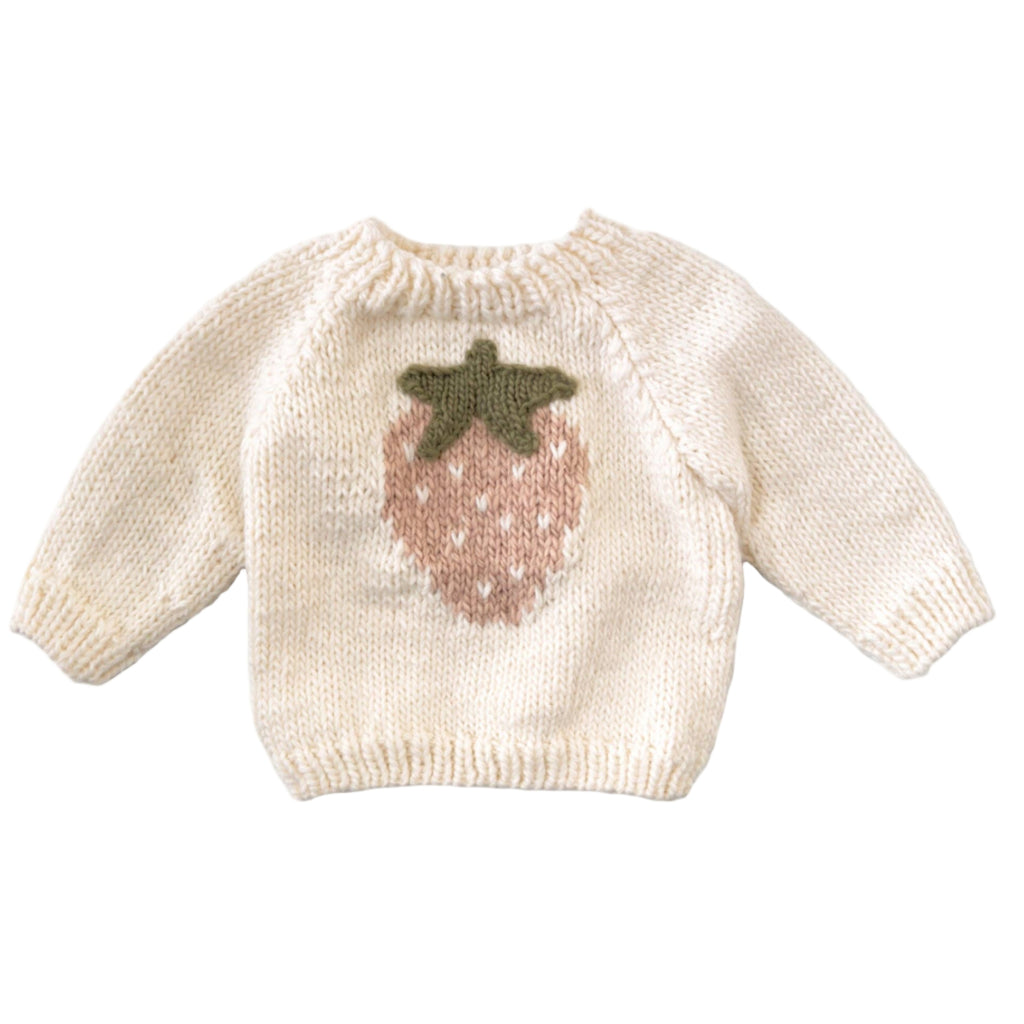 Strawberry Pullover Sweater