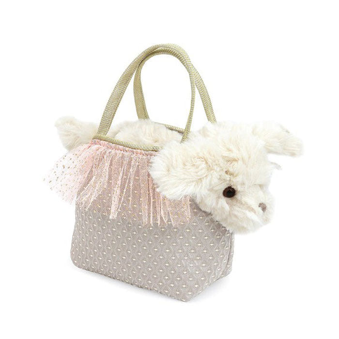 Sugar Maltese Puppy Plush Toy And Purse Set-PURSES-Mon Ami-Joannas Cuties