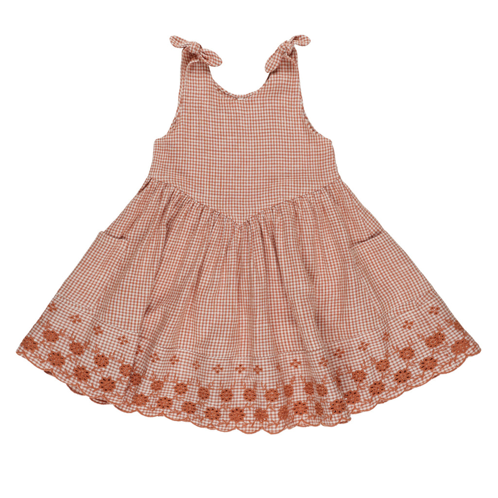 Summer Dress - Poppy Gingham