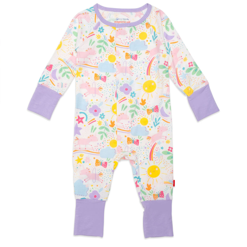 Sunny Day Vibes Convertible Grow With Me Coverall-OVERALLS & ROMPERS-Magnetic Me-Joannas Cuties