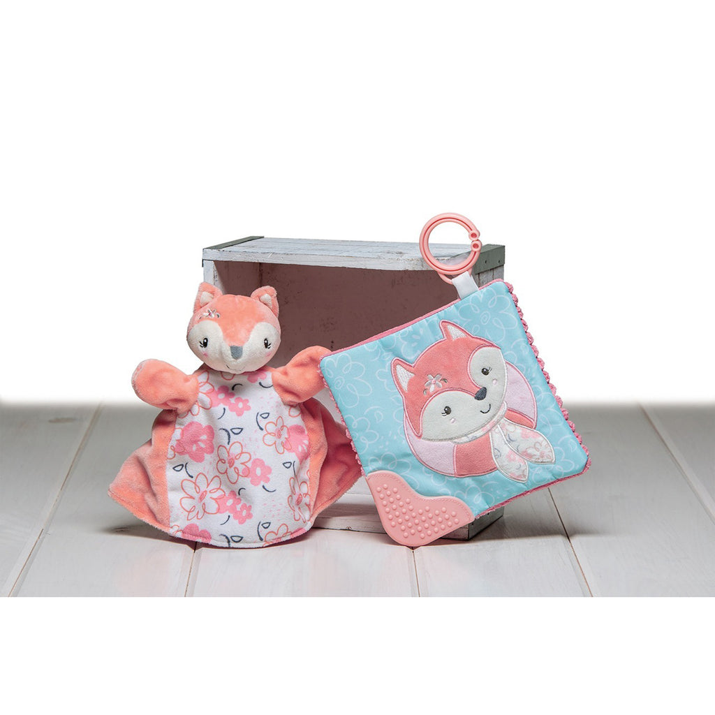Sweet-n-Sassy Fox Crinkle Teether – 6″-TEETHERS-Mary Meyer-Joannas Cuties