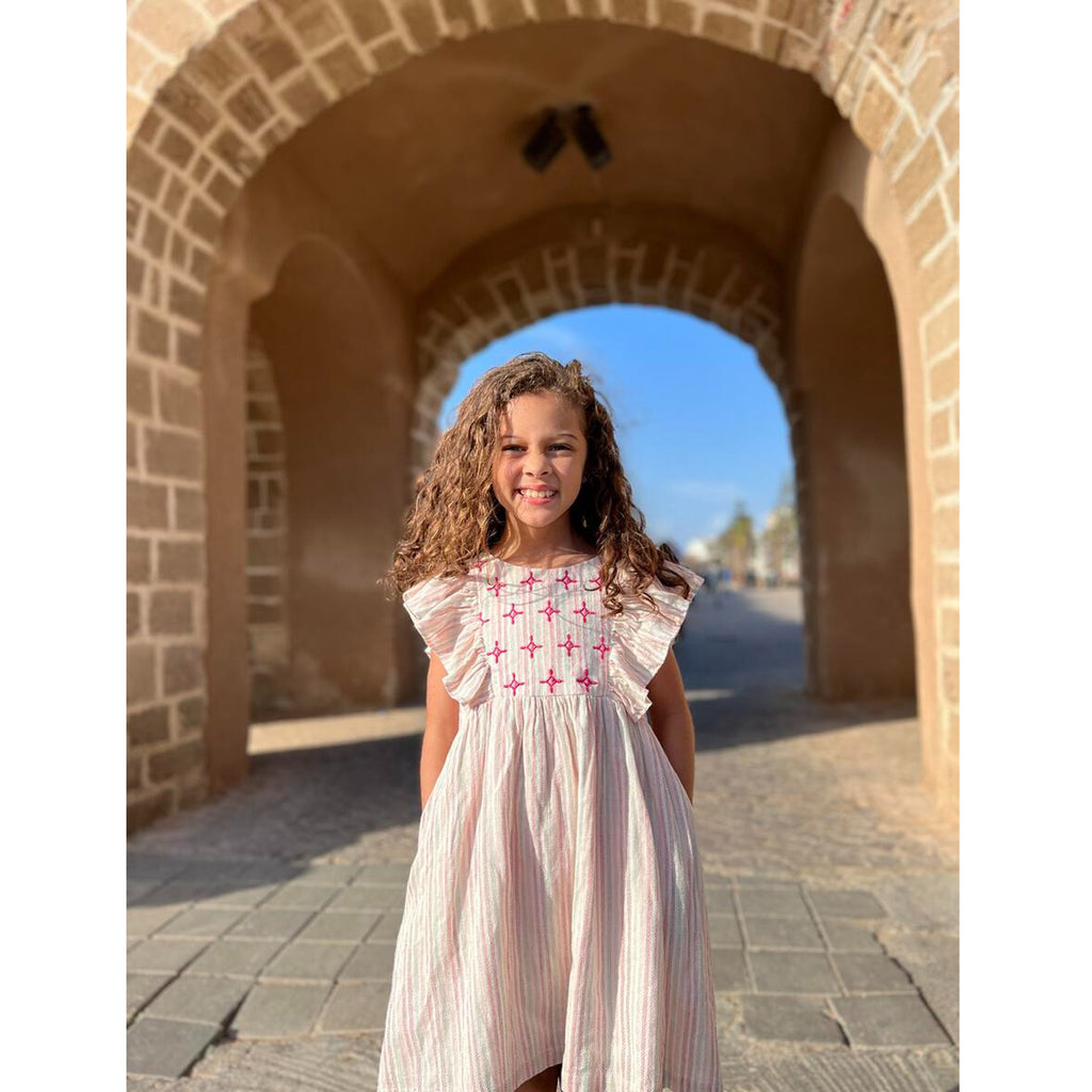 Sweet Ruffle Sleeve Dress - Essaouira