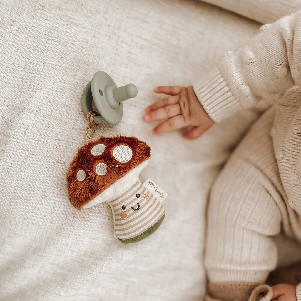 Sweetie Pal™ Plush & Pacifier - Ash The Mushroom