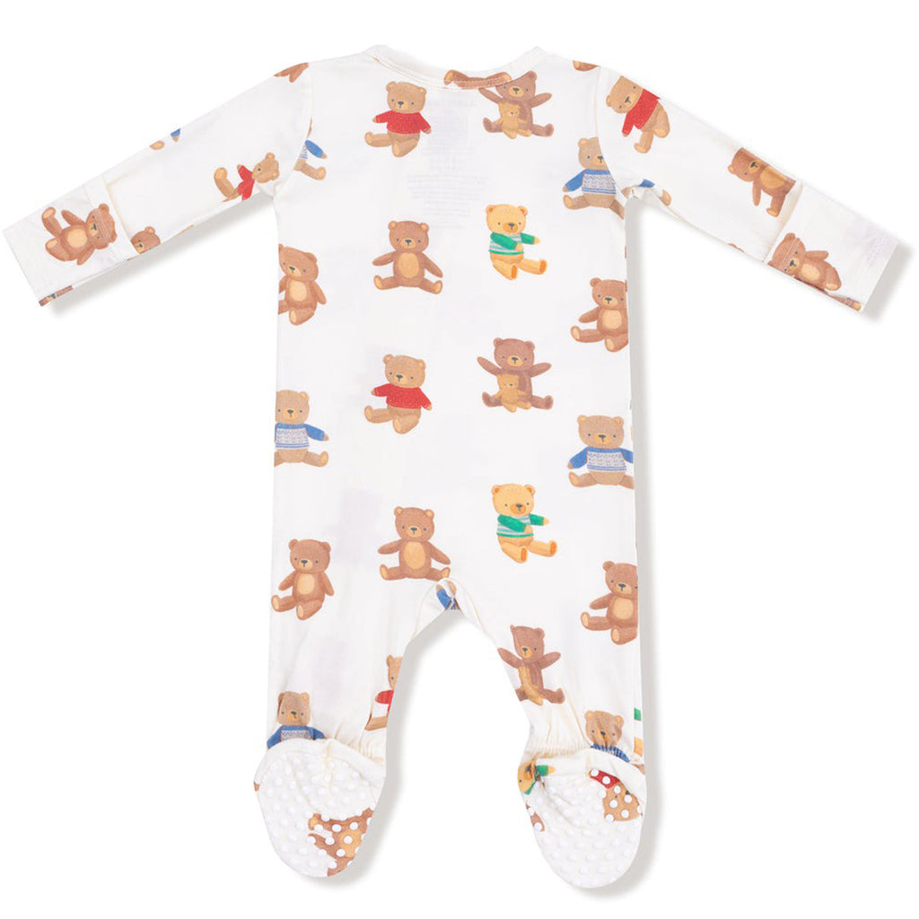 Teddy Bear Collection - 2 Way Zipper Footie