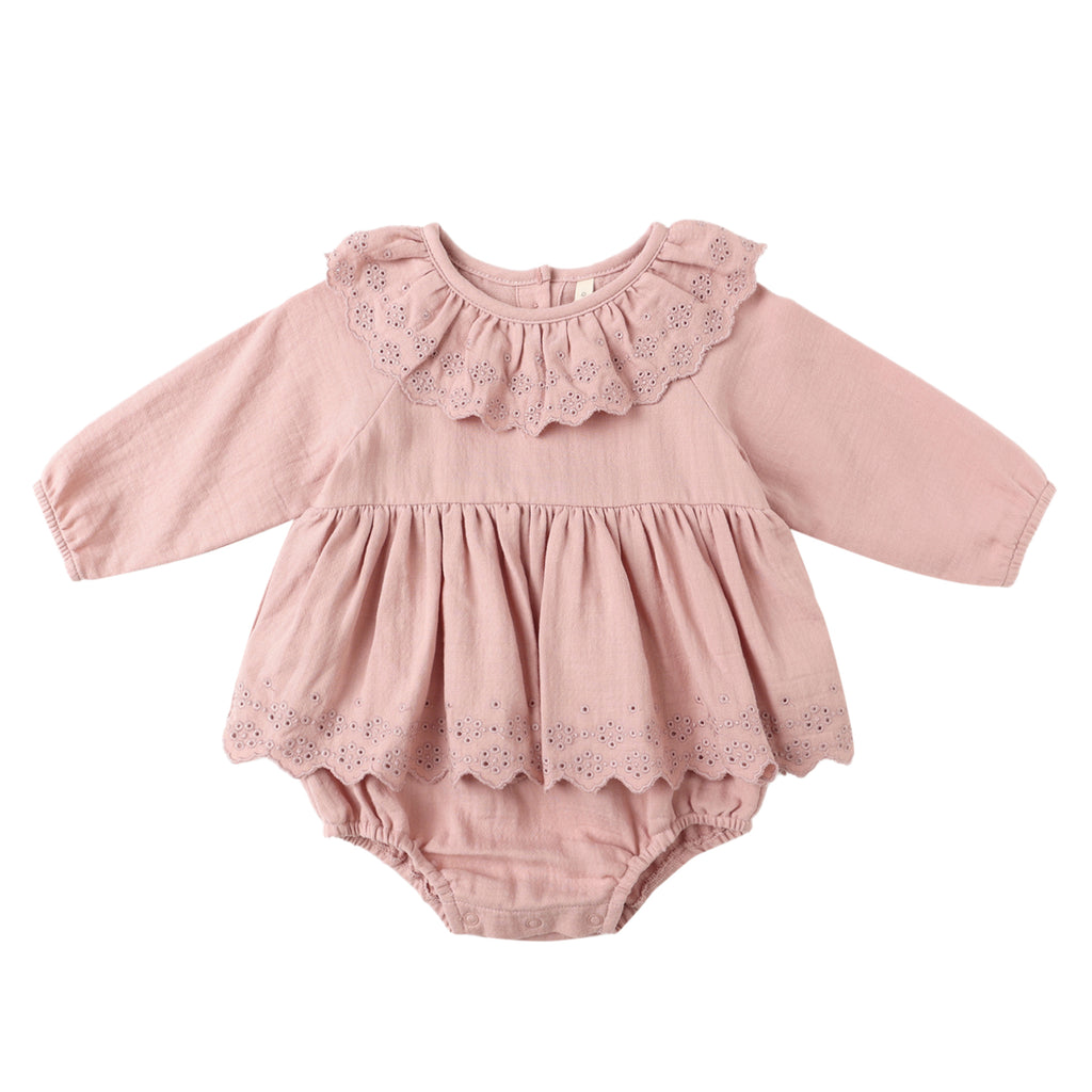 Thalia Romper - Rose
