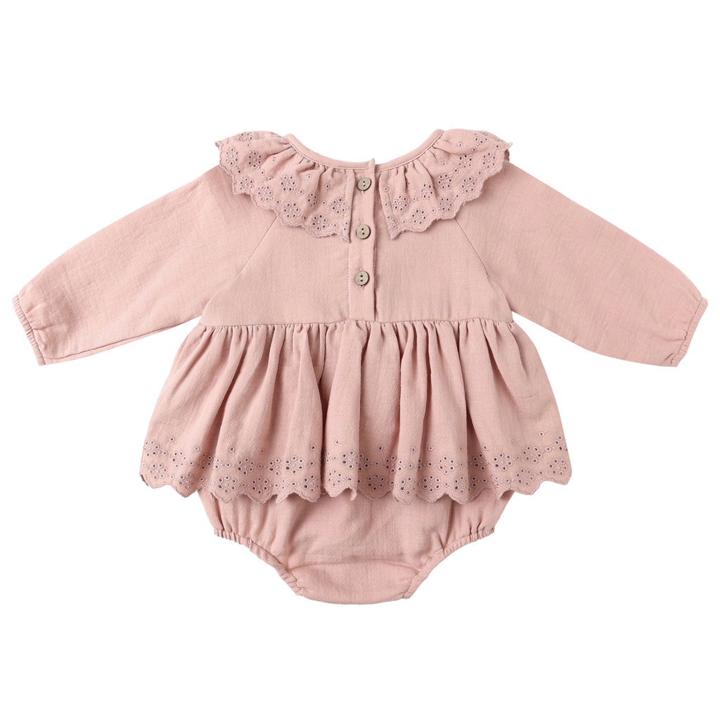Thalia Romper - Rose