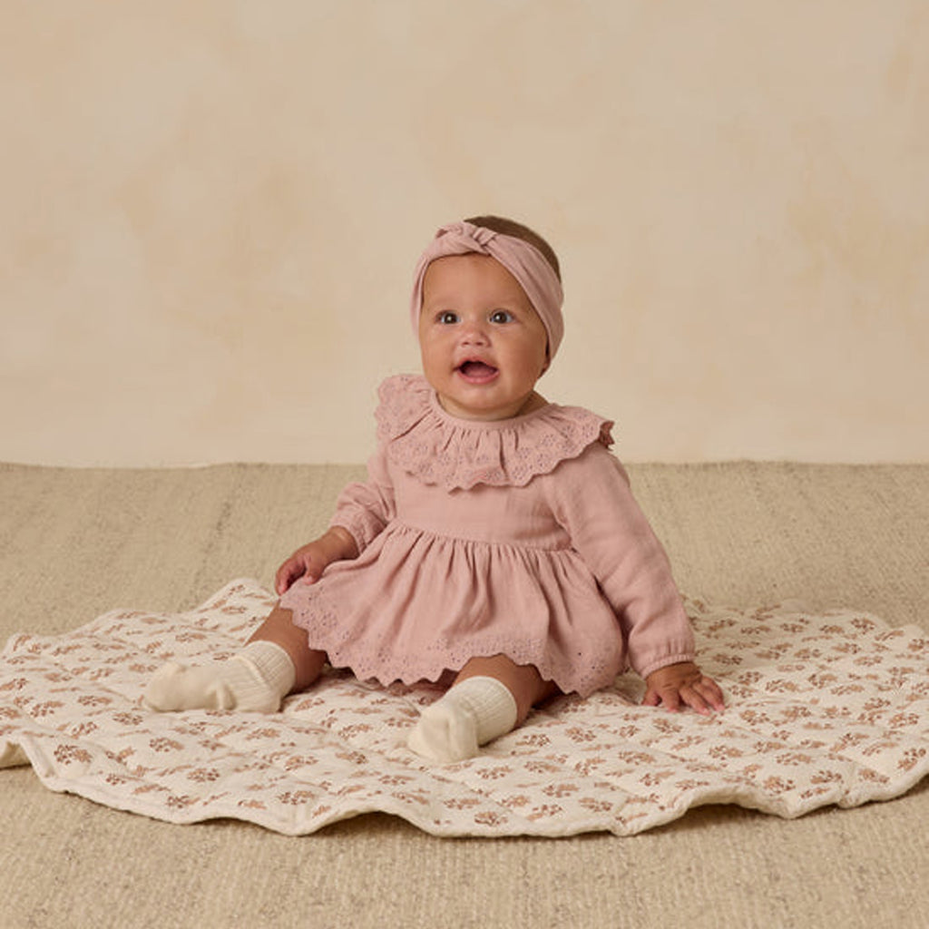 Thalia Romper - Rose