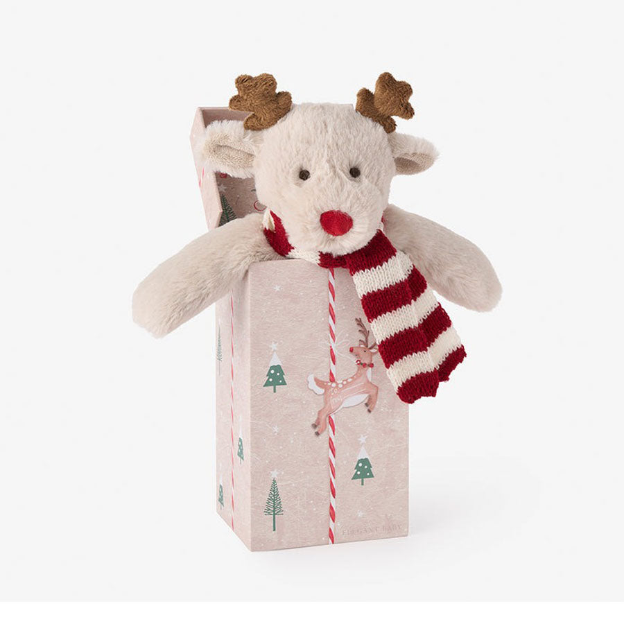 'Tinsel' The Reindeer Plush Toy Boxed-GIFTS-Elegant Baby-Joannas Cuties