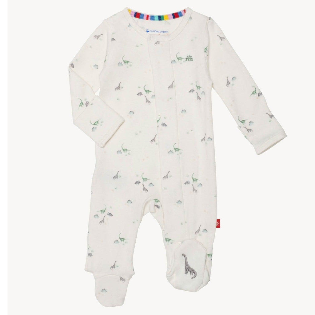 Tiny Diny Organic Cotton Magnetic Parent Favorite Footie