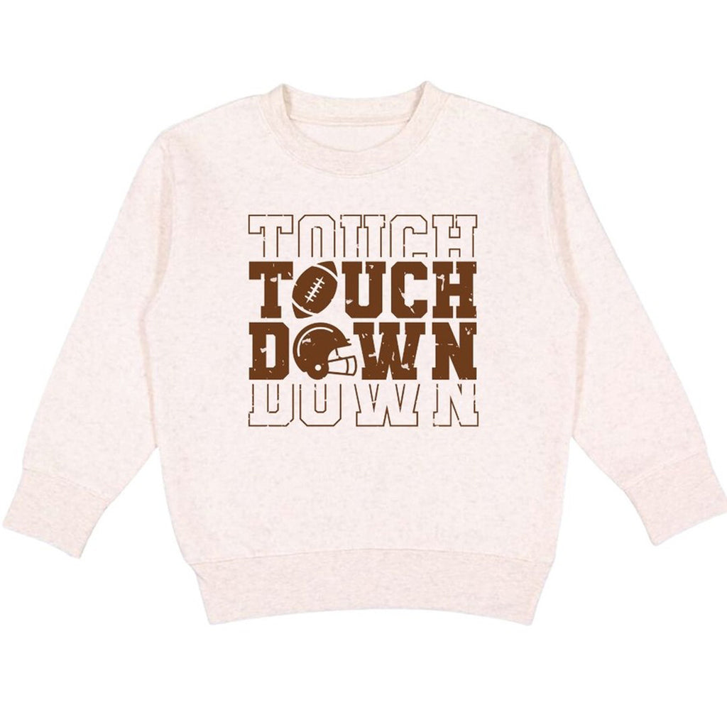 Touchdown Echo Sweatshirt - Game Day Kids Crewneck