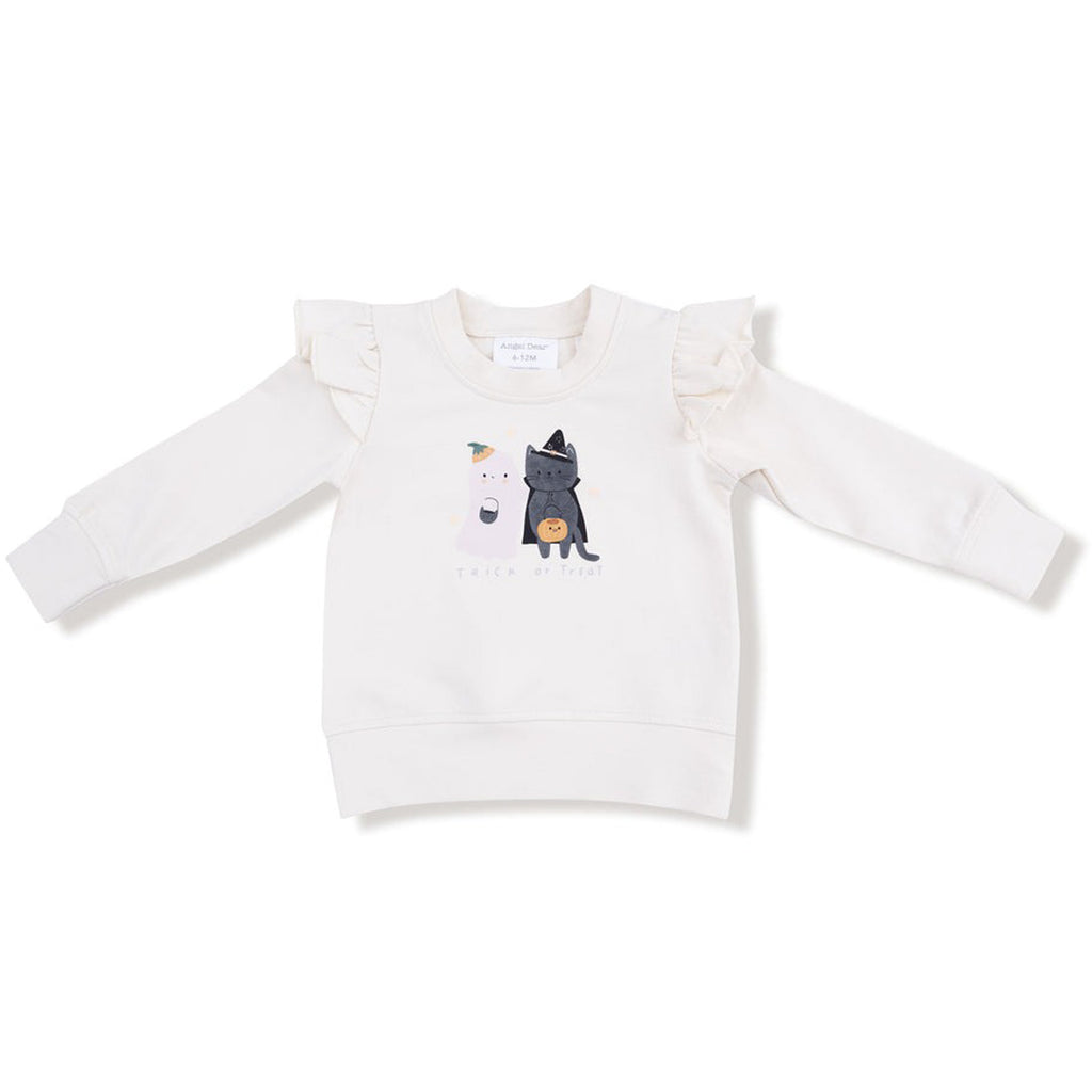 Trick or Treat Ruffle Sweatshirt