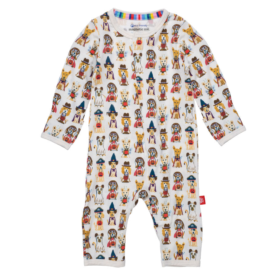 Tricks Or Treats Modal Magnetic Fuss Free Coverall-OVERALLS & ROMPERS-Magnetic Me-Joannas Cuties