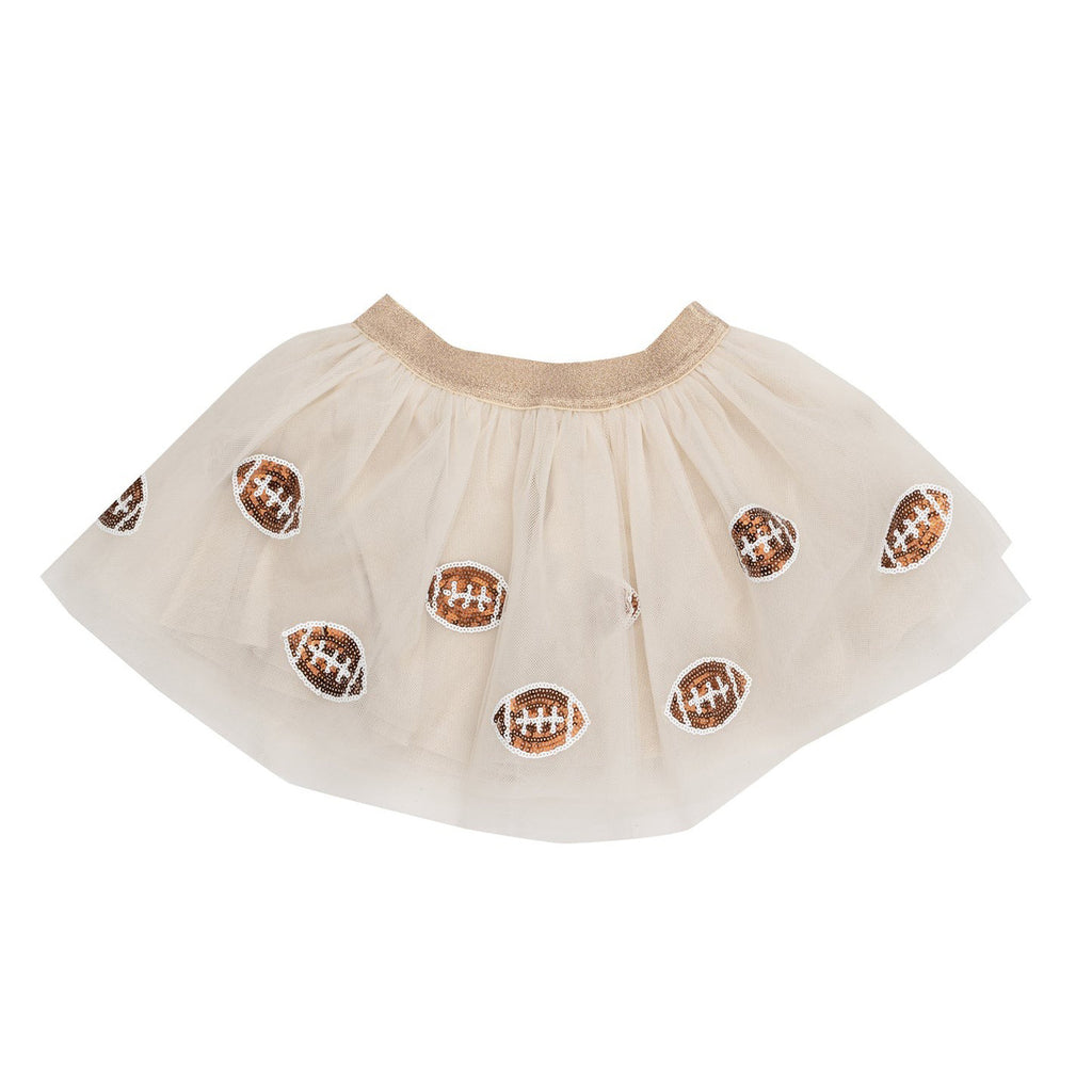 Tutu Skirt - Footballs Oatmeal