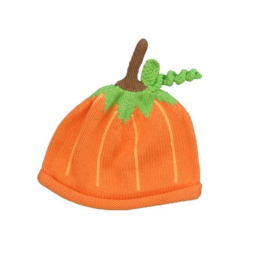 Pumpkin Knit Hat-HATS & SCARVES-Zubels-Joannas Cuties