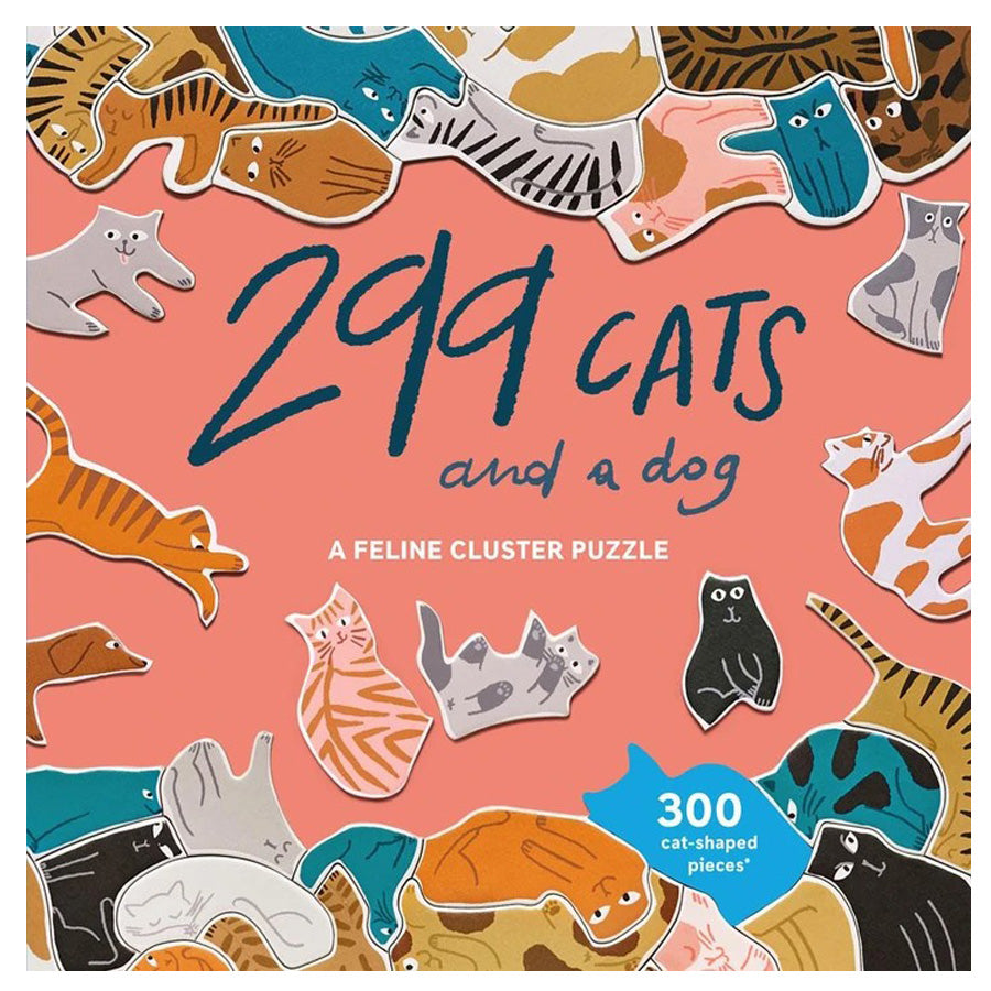 299 Cats (and a dog) - Puzzles-Chronicle Books-Joanna's Cuties