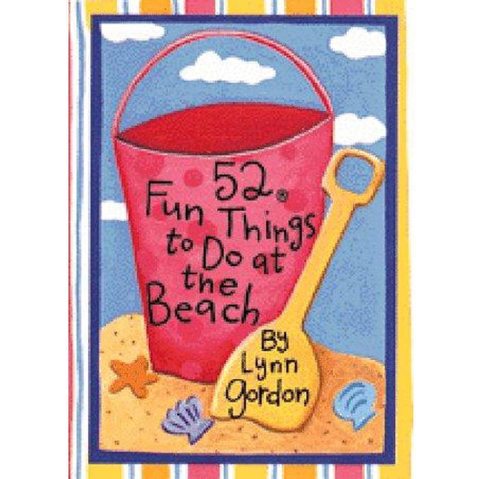 52 Fun Things to Do at the Beach (52 Series) Book Supplement - Chronicle Books - joannas-cuties