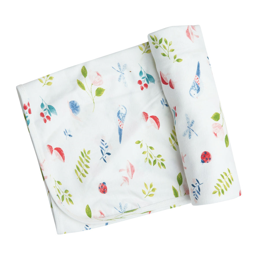 Nature Notebook Swaddle Blanket-Angel Dear-Joanna's Cuties
