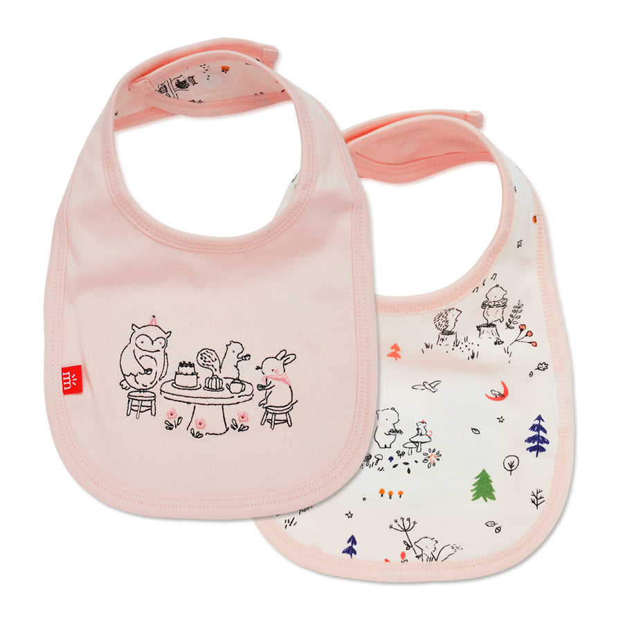 A Friend In Me Organic Cotton Magnetic Reversible Bib-Magnetic Me-Joanna's Cuties