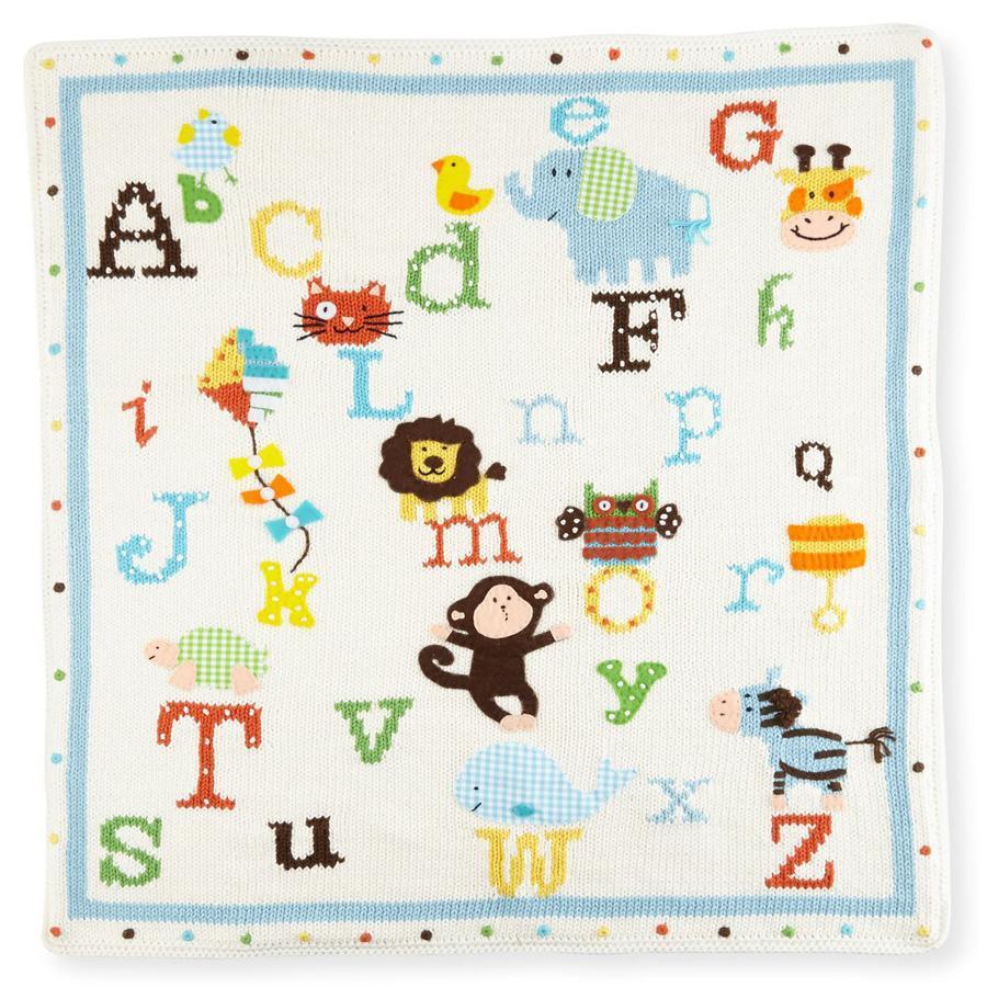 Alphabet Soup Knit Blanket - Artwalk - joannas-cuties