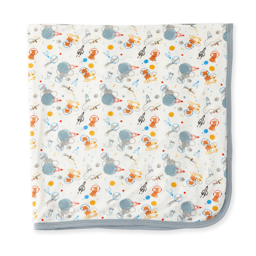 Astro Pups Modal Swaddle Blanket-Magnetic Me-Joanna's Cuties