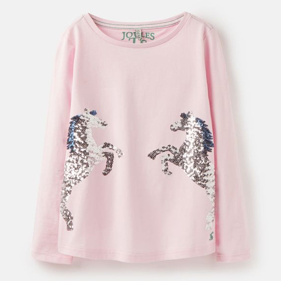 Ava Applique T-Shirt - Joules - joannas-cuties