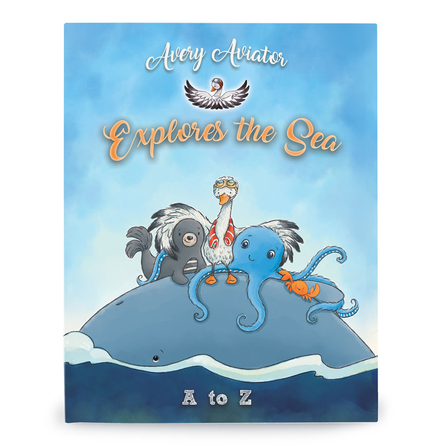 Avery the Aviator Explores the Sea A To Z-Bunnies By The Bay-Joanna's Cuties