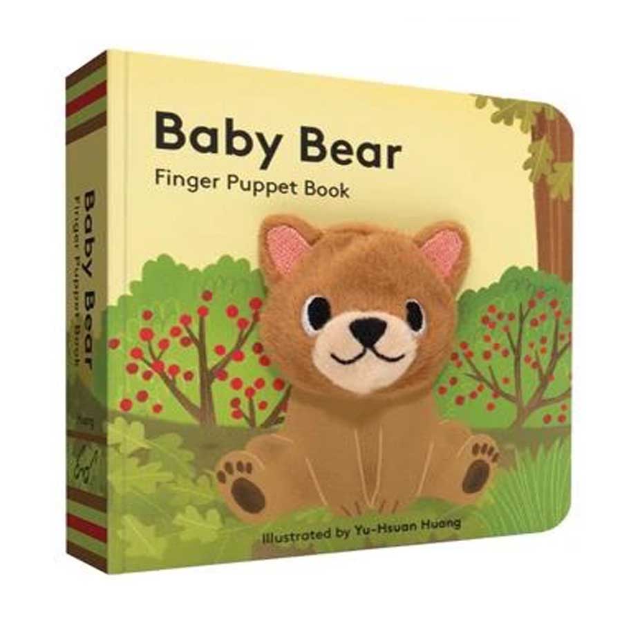 Baby Bear - Finger Puppet Book-Chronicle Books-Joanna's Cuties