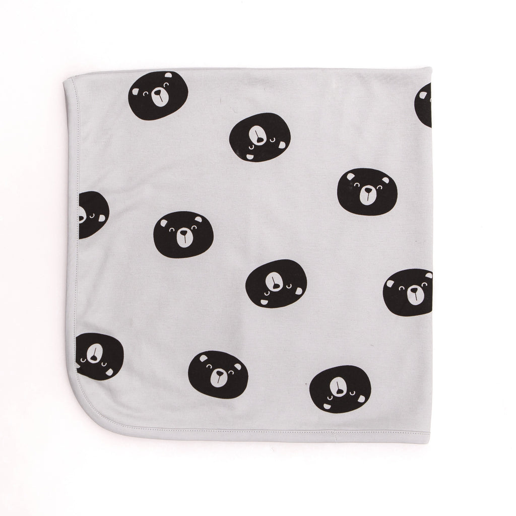 Baby Blanket Bears - Grey - Tun Tun - joannas-cuties