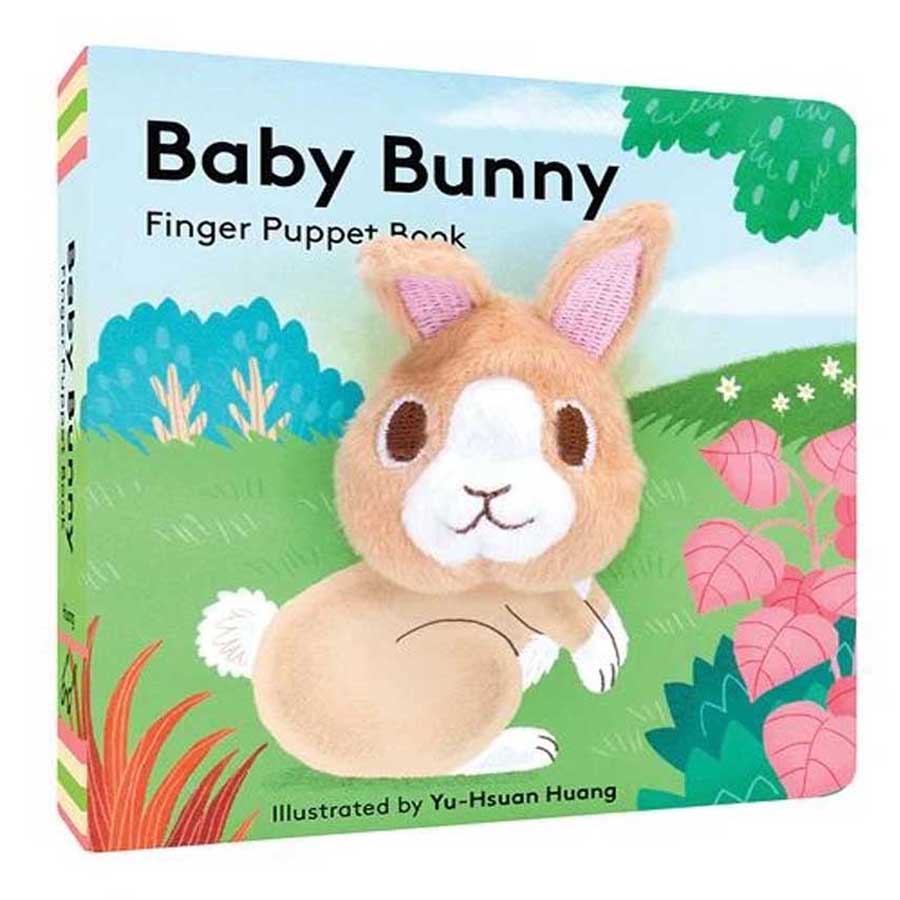 Baby Bunny - Finger Puppet Book-Mudpuppy-Joanna's Cuties