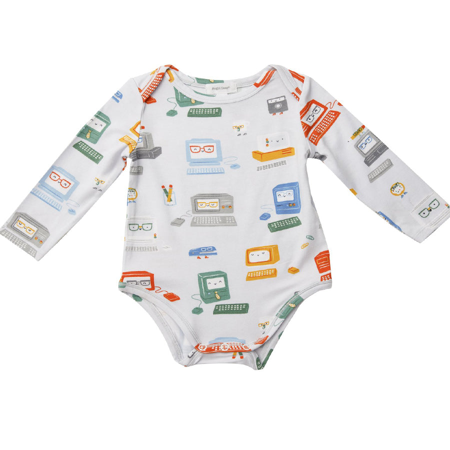 Baby Computer Lap Shoulder Bodysuit-Angel Dear-Joanna's Cuties