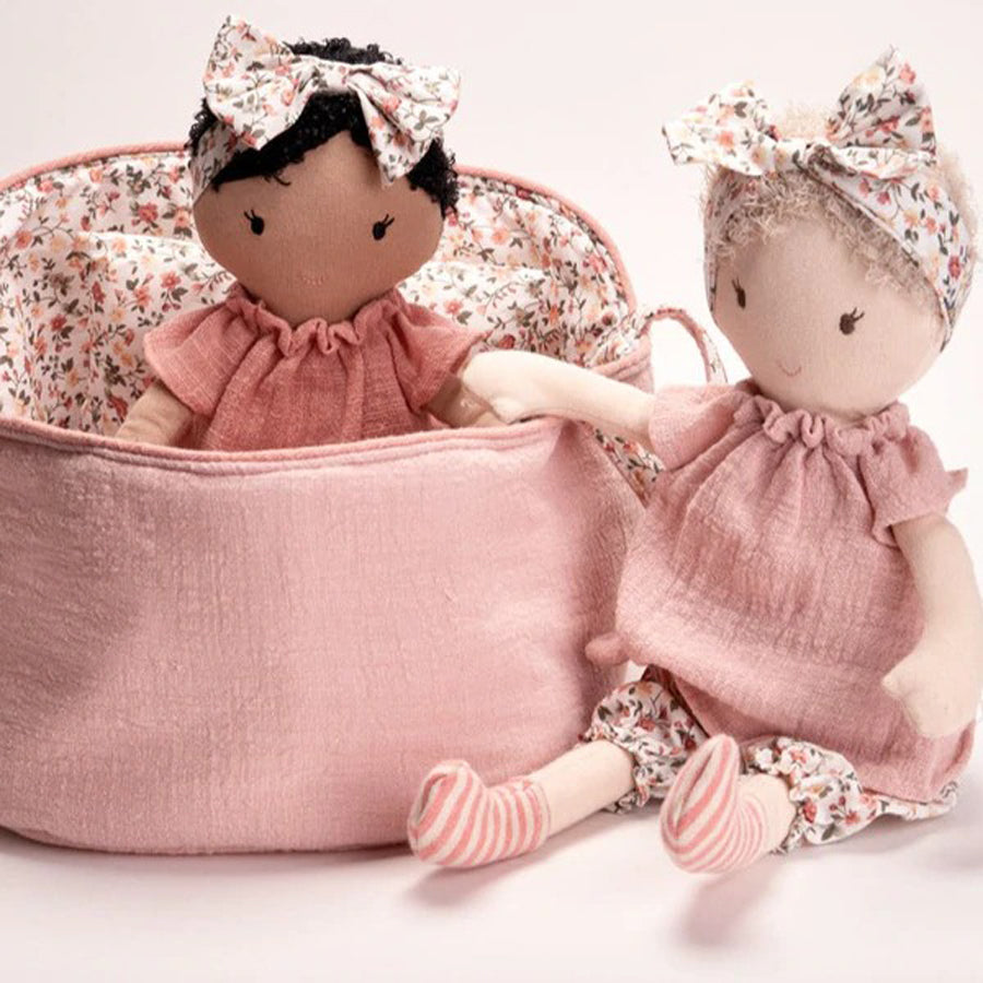 Poppy Baby Doll - Pink-SOFT TOYS-Mon Ami-Joannas Cuties