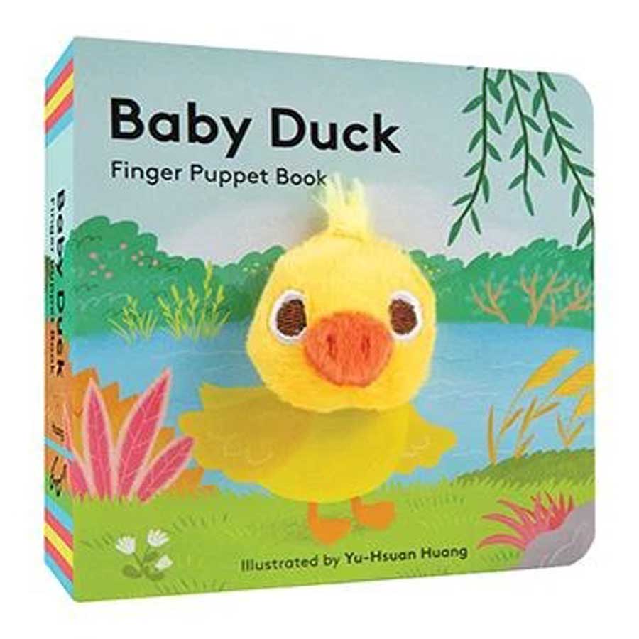 Baby Duck - Finger Puppet Book-Chronicle Books-Joanna's Cuties