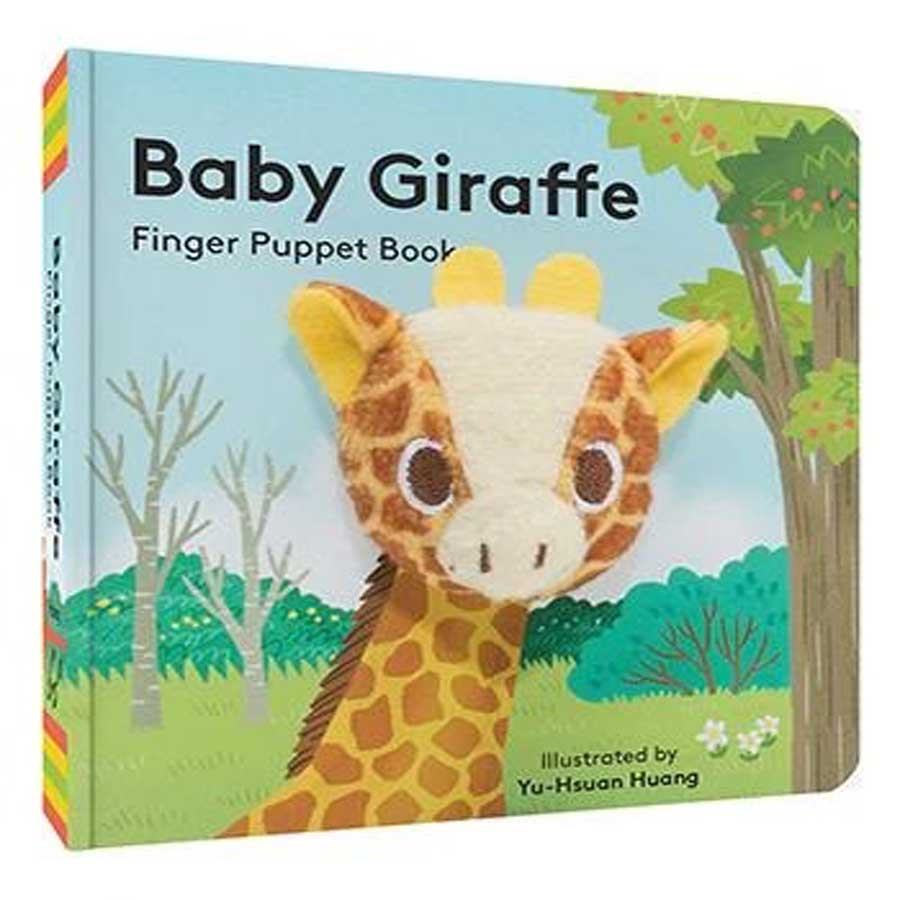 Baby Giraffe - Finger Puppet Book-Mudpuppy-Joanna's Cuties