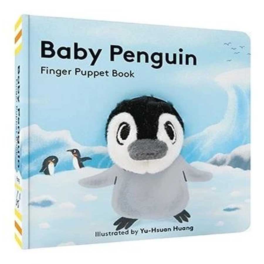Baby Penguin - Finger Puppet Book-Mudpuppy-Joanna's Cuties
