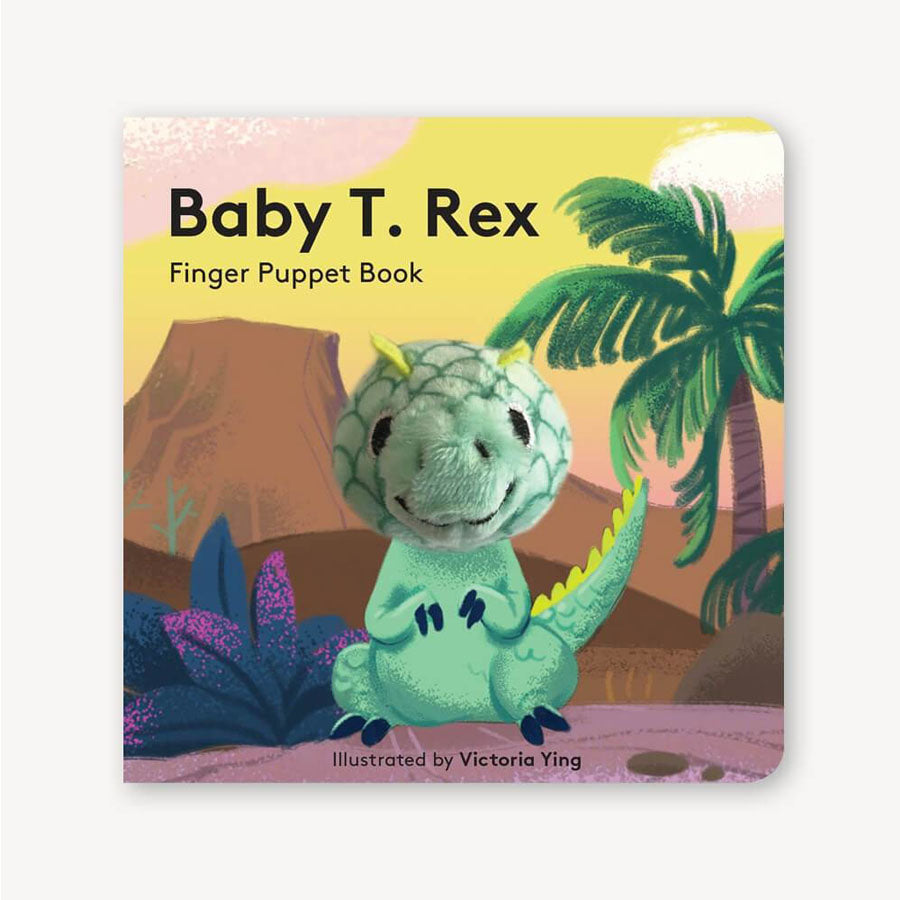 Baby T. Rex Finger Puppet Book-BOOKS-Chronicle Books-Joannas Cuties