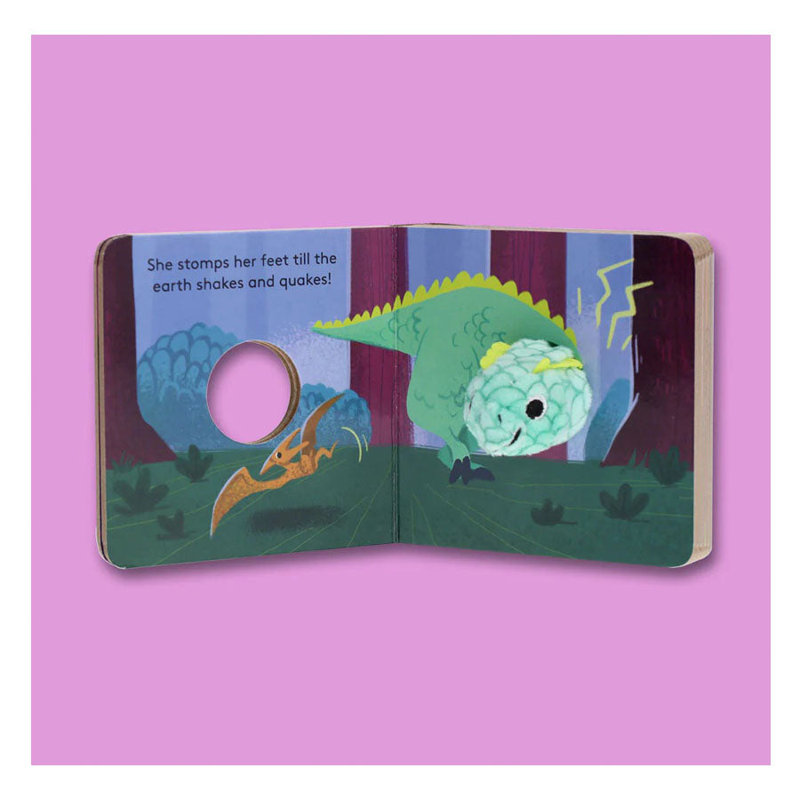 Baby T. Rex Finger Puppet Book-BOOKS-Chronicle Books-Joannas Cuties