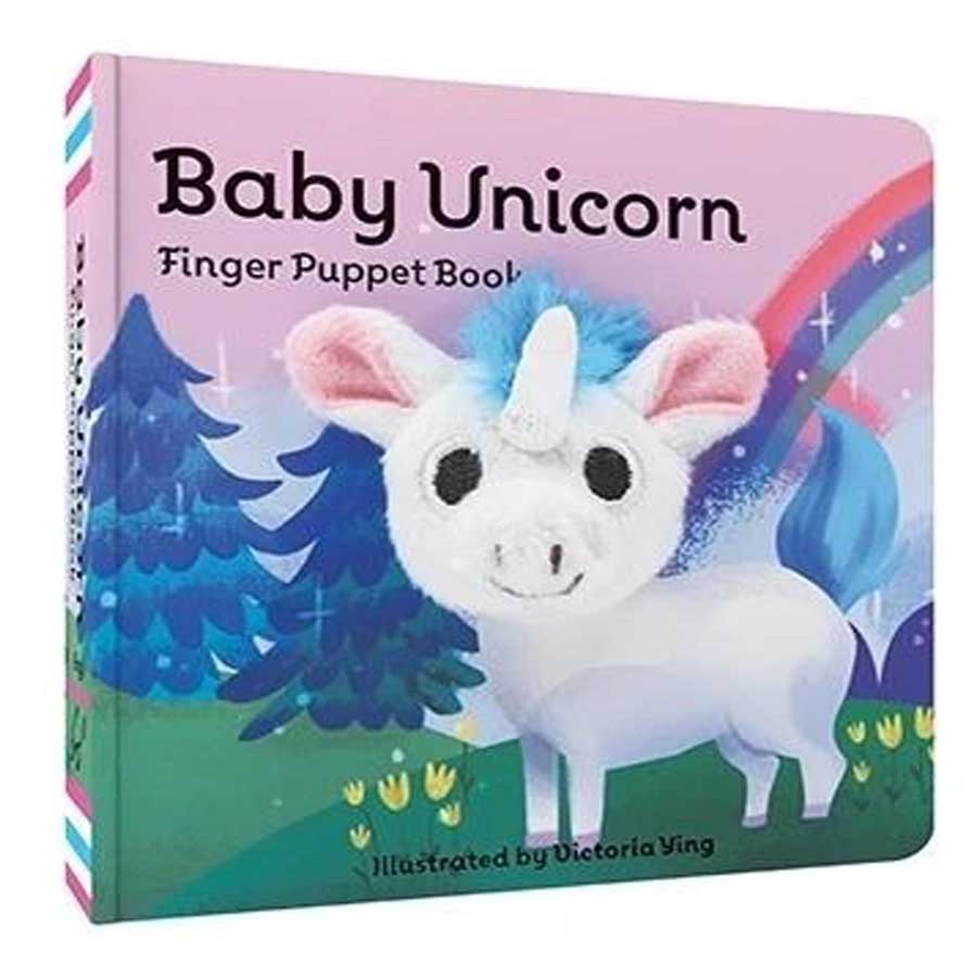 Baby Unicorn - Finger Puppet Book-Chronicle Books-Joanna's Cuties