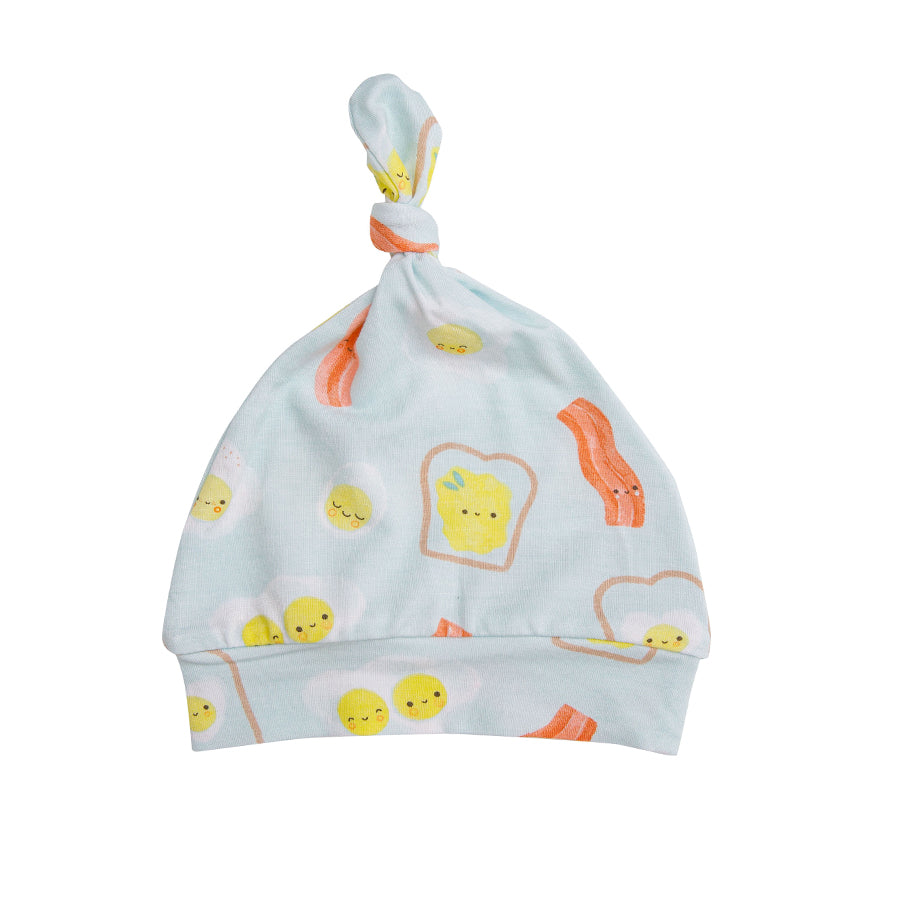 Bacon And Eggs Knotted Hat-Angel Dear-Joanna's Cuties