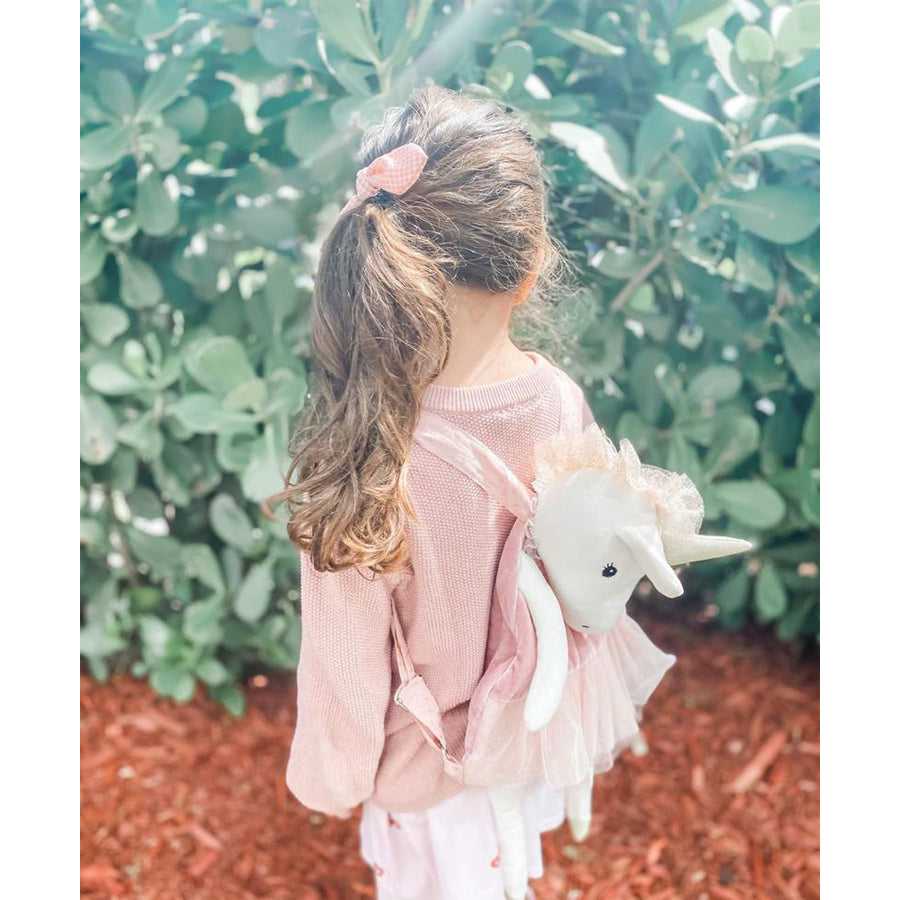 Ballerina Unicorn Stuffed Animal Backpack-Mon Ami-Joanna's Cuties