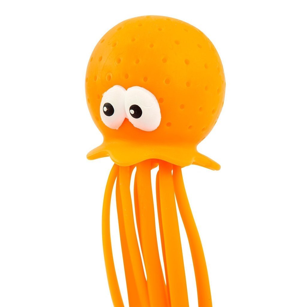 Bath Squirter | Neon Orange Octopus - Sunnylife - joannas-cuties