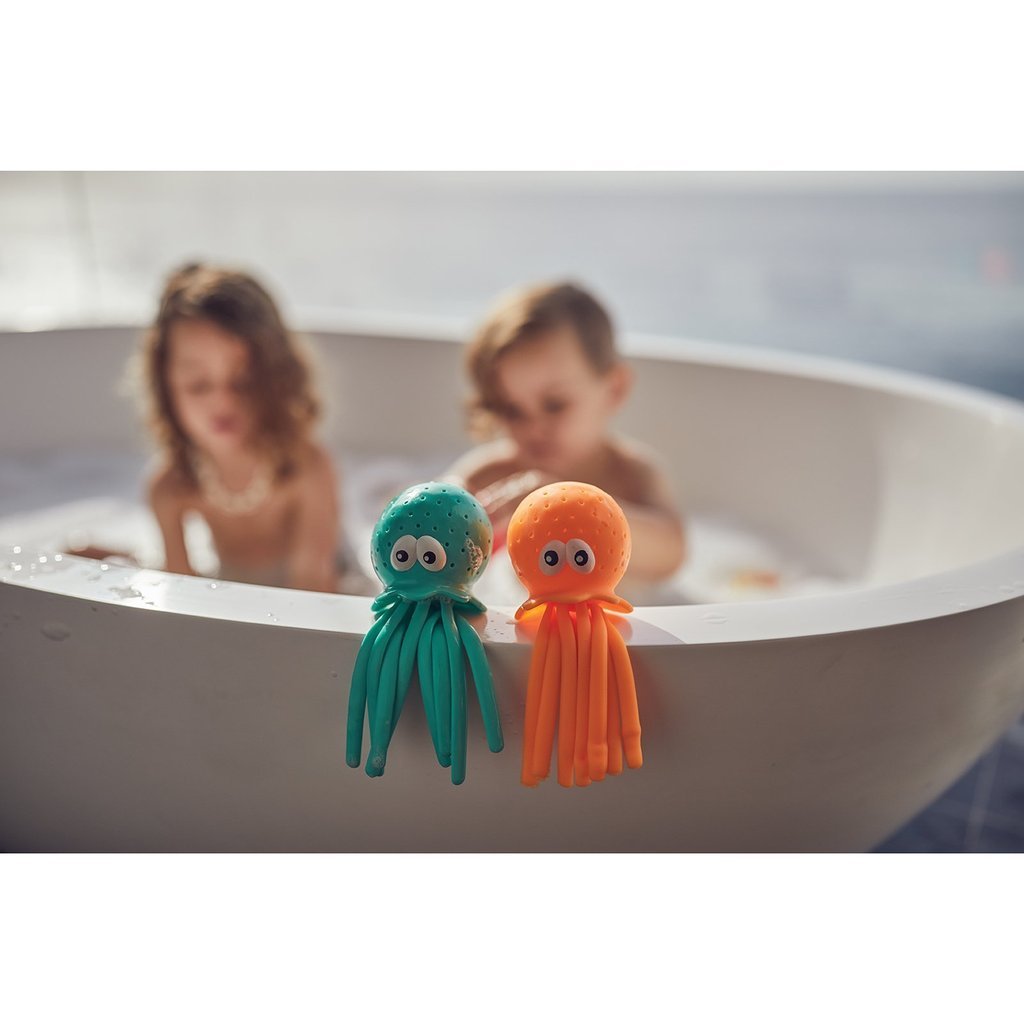Bath Squirter | Neon Turquoise Octopus - Sunnylife - joannas-cuties