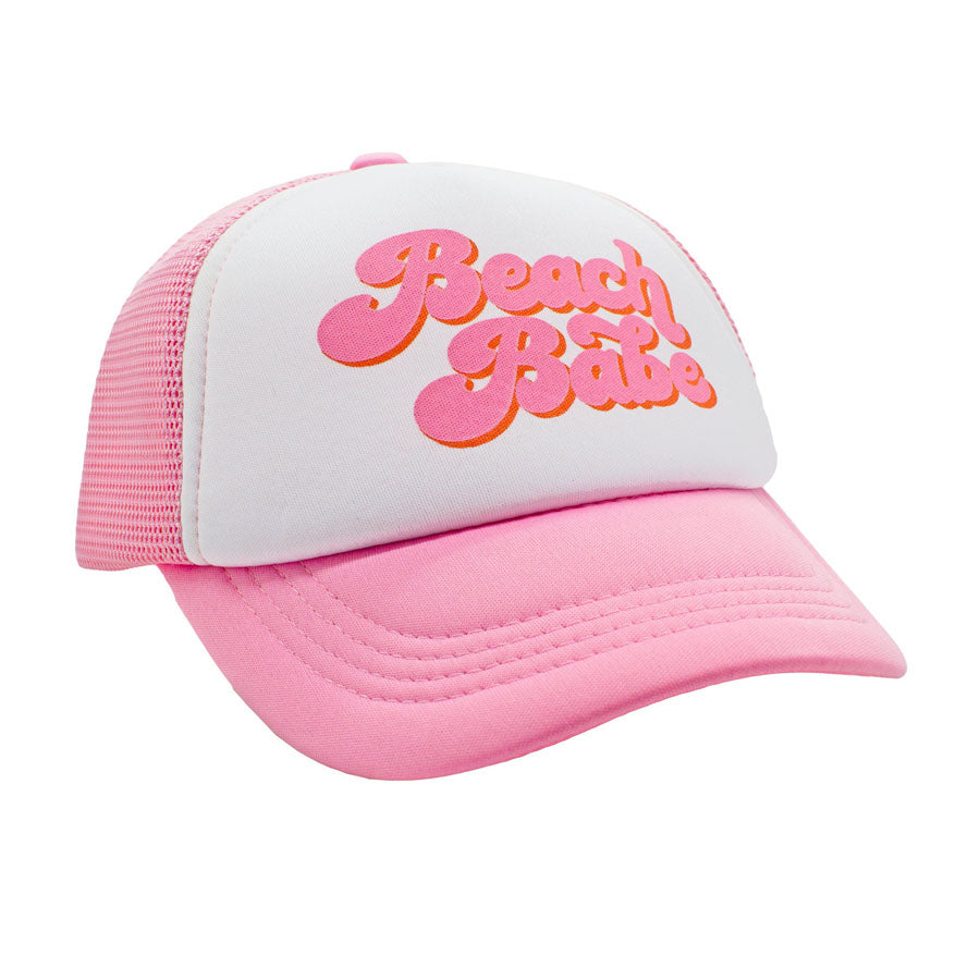 Beach Baby Trucker Hat-SUN HATS-Feather 4 Arrow-Joannas Cuties