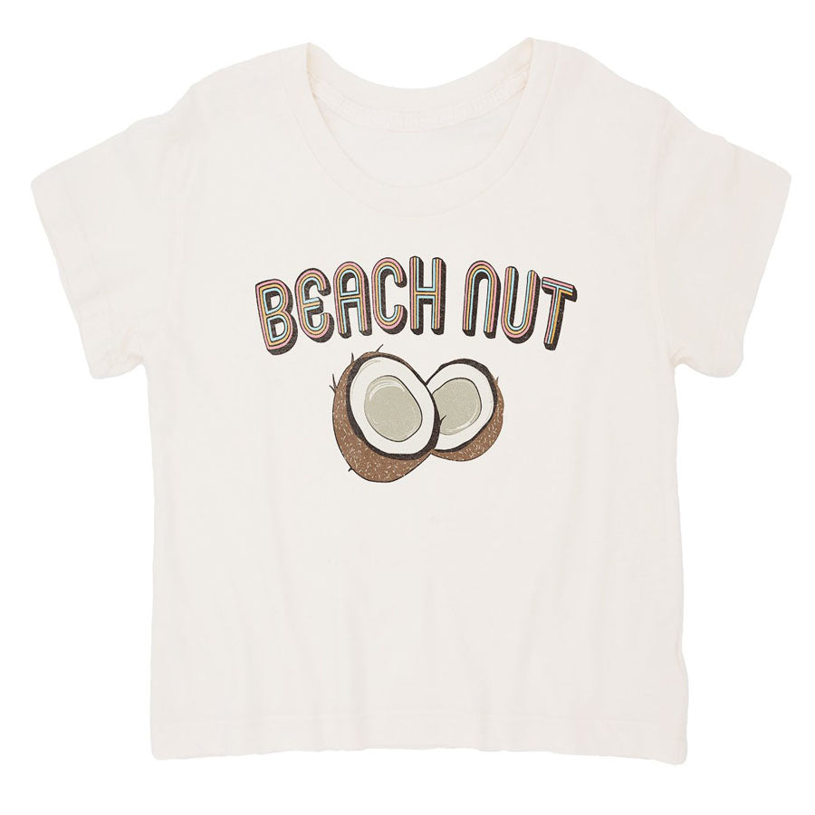 Beach Nut Boxy Tee-TOPS-Feather 4 Arrow-Joanna's-Cuties