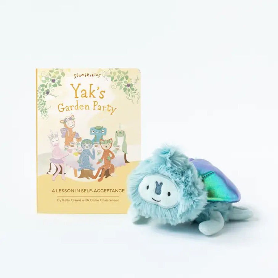 Beetle Mini & Yak's Garden Party Lesson Book-SOFT TOYS-Slumberkins-Joannas Cuties
