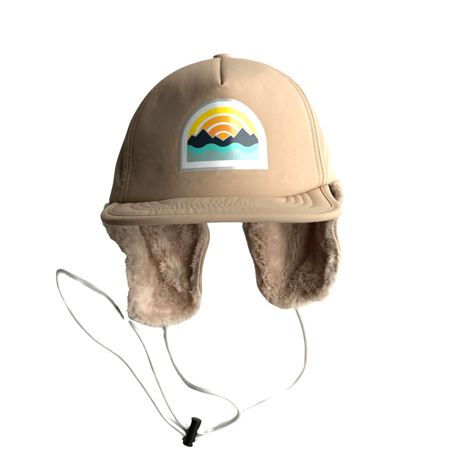 Big Sur Quick Sand Winter Hat- Water & Snow Resistant - Nude-HATS & SCARVES-Bitty Brah-Joannas Cuties