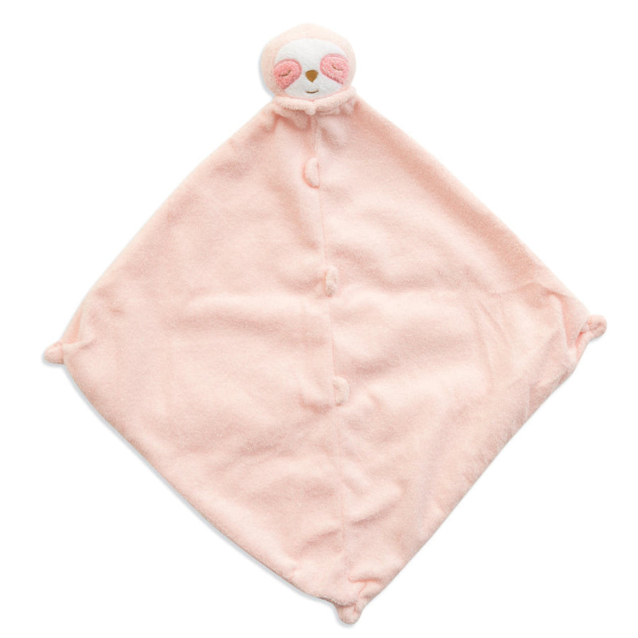 Pink Sloth - Blankie - Angel Dear - joannas-cuties