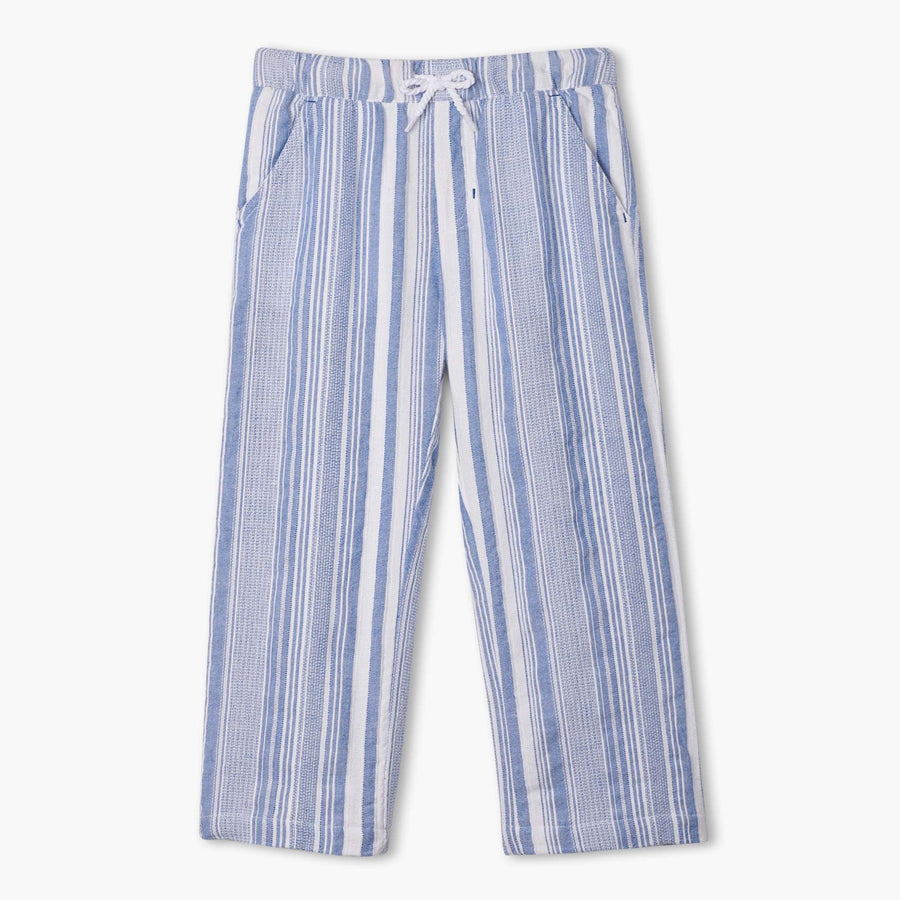 Blue Stripes Relaxed Pant-Hatley-Joanna's Cuties