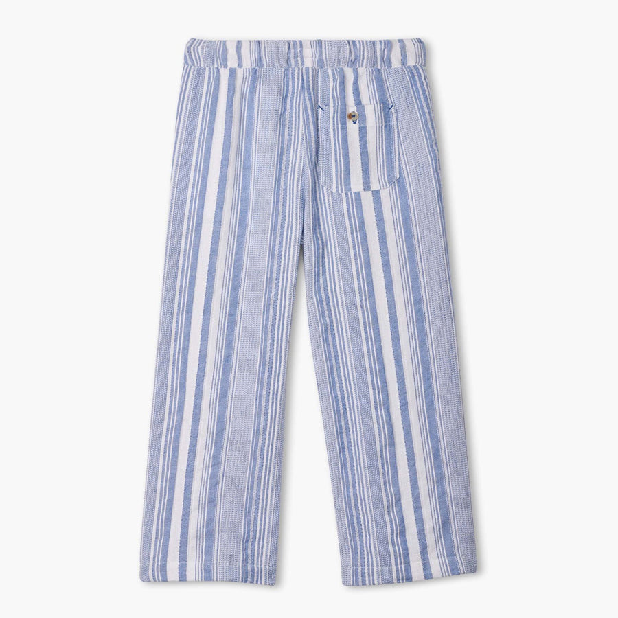 Blue Stripes Relaxed Pant-Hatley-Joanna's Cuties