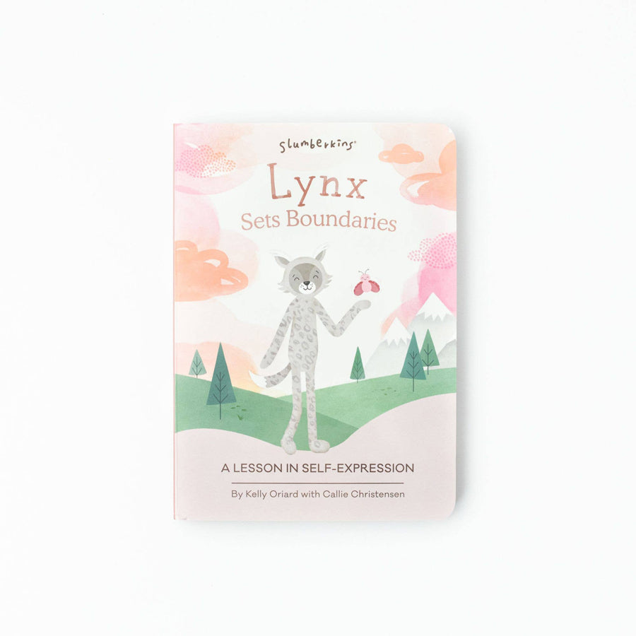 Buttercup Snail Mini & Lynx Lesson Book - Self Expression-SOFT TOYS-Slumberkins-Joannas Cuties